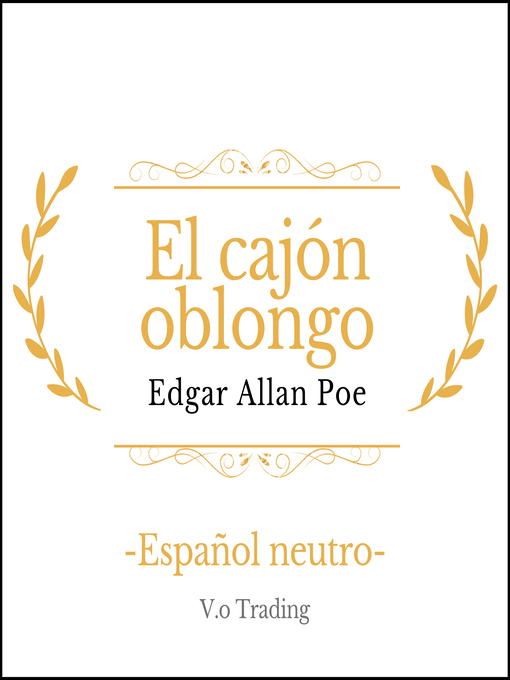 Title details for El cajón oblongo by Edgar Allan Poe - Available